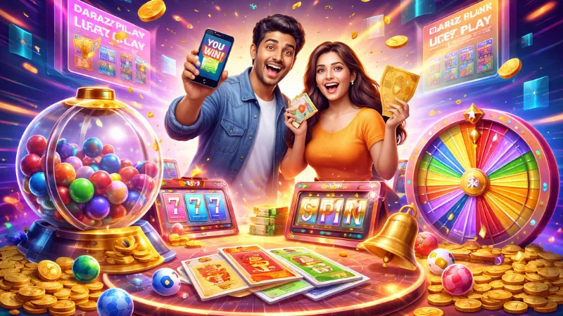 Darazplay Lottery's modern online lottery games