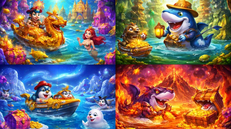 Popular Fishing Game Rooms on Darazplay